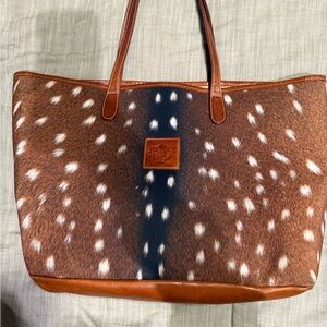 Elegant Brown and Tan Tote Bag